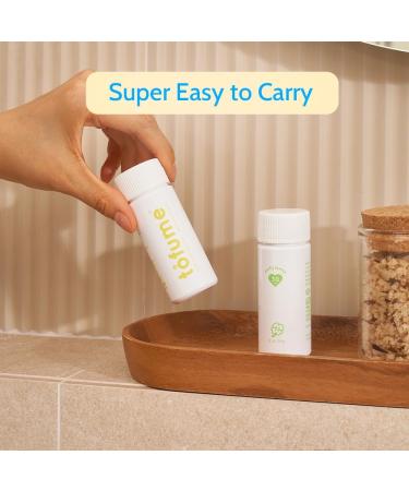 tofume Effervescent Bathroom Air Fresheners - Fresh Minty Lemon Fragrance - Toilet Deodorizer Tablets Air Fresheners For Bathroom Drop in Flushable Air Freshener Toilet Fresheners 1 Pack - Buy Online on GoSupps.com