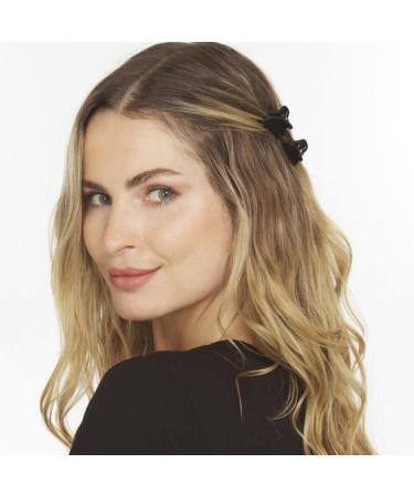 Hapdoo 24pcs Black Mini Matte Hair Claw Clips - Non-slip Strong Hold Hair Accessories for Women and Girls - Buy Online on GoSupps.com