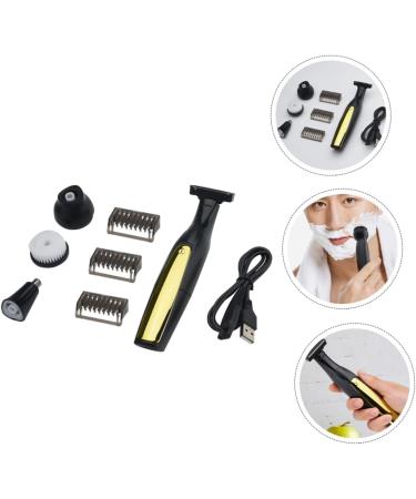 Buy 4 Sets Nose Hair Trimmer & Three-in-One Electric Razor for Men | Rechargeable Shaving Tool | Best Nose Hair Shaver Online - Buy Online on GoSupps.com