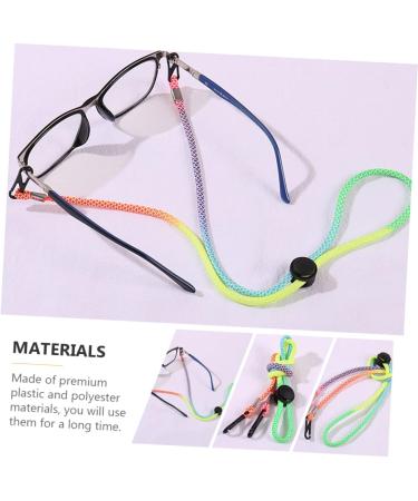 Shop Healeved 3-Pack Anti-Lost Rope Glasses Chain Lanyard Vintage Hutband Clip Extension for Glasses | Durable Plastic Straps - Buy Online on GoSupps.com