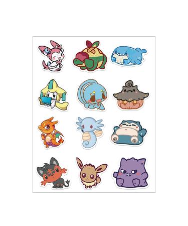 Anime Cartoon Temporary Tattoos Stickers - Kids Birthday Party Favor Decorations - 20 Sheets - Buy Online on GoSupps.com