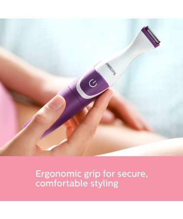 Philips BRT383/15 BikiniGenie Trimmer Purple Purple 1 Count ( Pack of 1) - Buy Online on GoSupps.com
