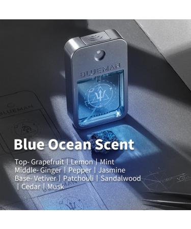 Space BlueMan Long Lasting Pocket Perfume 30ml Light Fragrance Romantic Pheromone Glitter Perfume for Men Increasing Attraction (#5-Bad Sweet) - Buy Online on GoSupps.com