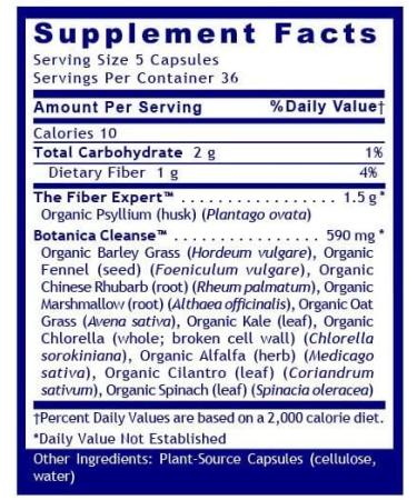 Quantum Psyllium Fiber - 180 Capsules | Dietary Supplement by Quantum Nutrition Labs - Buy Online on GoSupps.com