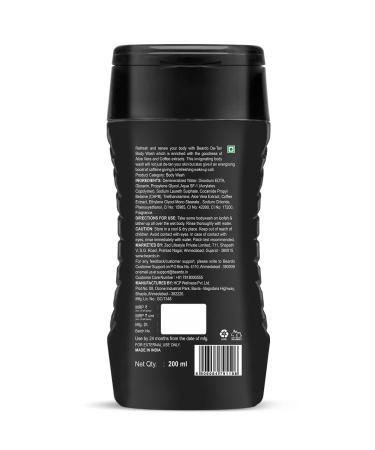 Bea.rdo De-Tan Body Wash for Men | 200ml Tan Removal & Caffeine | Coffee & Aloe Extracts | Refreshing Fragrance for Body & Face - Buy Online on GoSupps.com