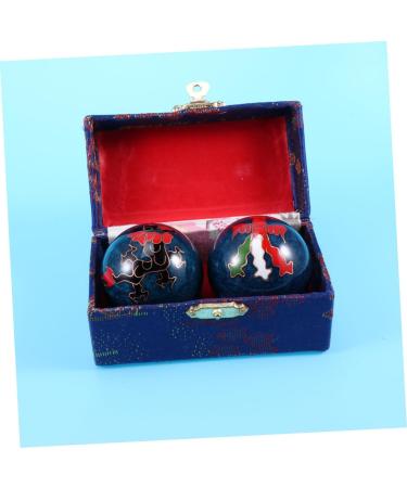 Tovinanna 2nd Hand Stress Reduction Balls - Baoding Iron Balls for Relaxation & Period Relief - Buy Online on GoSupps.com
