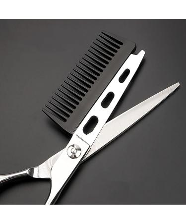 Professional Hairdressing Scissors with Detachable Comb 2 in 1 Hair Scissors with Comb Barber Scissors Professional 6.0 Inch Stainless Steel Hair Cutting Scissors (Color : Blue) - Buy Online on GoSupps.com
