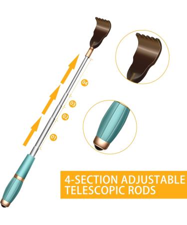 Premium Eruinfang Back Scratcher - Extendable Rod for Itching Relief (20-54 cm) | International Shipping Available - Buy Online on GoSupps.com