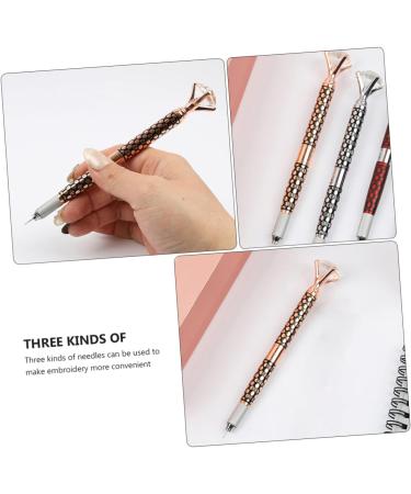 Angoily 3 for Pen Embroidered Microblading Needles Manual Head Eyebrow - Buy Online on GoSupps.com
