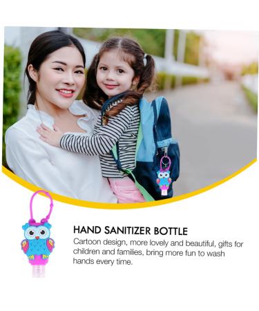 16 Pcs Cartoon Pattern Silicone Bottle Covers - Portable Refillable Lotion Dispense 30ml - Perfect for Travel & Packaging - Buy Online on GoSupps.com
