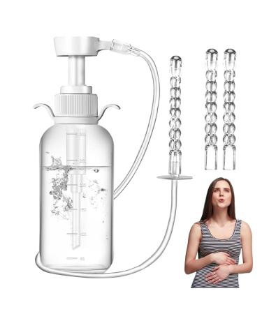 Generisch Women's Shower Bottle | 300ml Intimate Shower with Refillable Bottle Gentle and reusable aid for intimate care at home on the go in the bathroom and shower