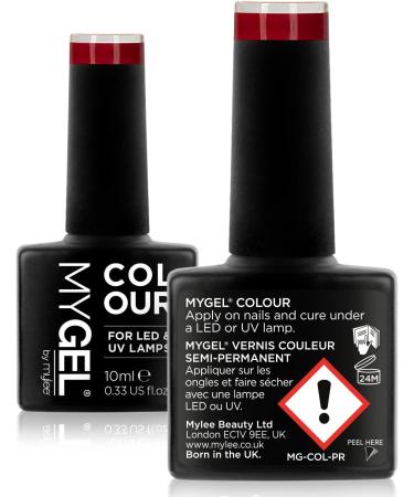 Mylee Gel Nail Polish 10ml Kiss Kiss - Red Range | Long Lasting & Easy to Apply for Salon & Home Use - Buy Online on GoSupps.com