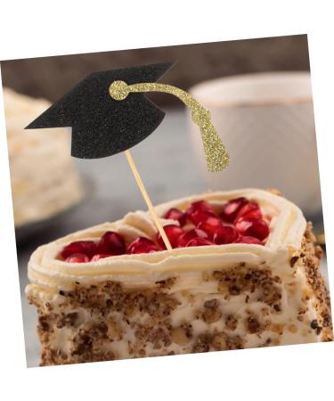 Garneck 10 Sets Cake Insert Top Hat Grad Party Decoration Graduation Cake Toppers Graduation Cake Decors Grad Cupcake Toppers 2024 Graduation Cupcake Toppers Cake Picks Paper Cup Graduate - Buy Online on GoSupps.com