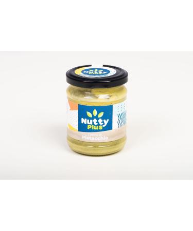 NuttyPlus Pistachio Cream - Intense flavor and creamy texture - 40% pure pistachio - Breakfast snacks and pistachio sweets - Delicious and nutritious - Premium quality - Charming Green - Buy Online on GoSupps.com