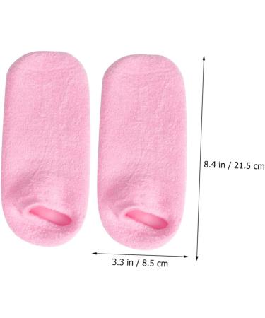 Beavorty 1 Pair Dry Feet Socks Rough Heel Socks Moisturizing Heel Socks Feet Healing Socks Anti Socks Cracked Heels Guard Dead Skin Socks Foot Beauty Socks moisturizing Socks Spa 21.5X8.5cm - Buy Online on GoSupps.com