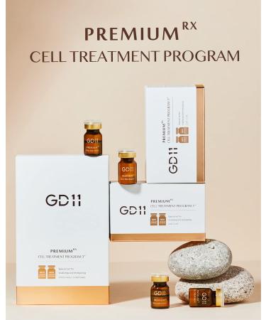 GD11 Premium Rx Cell Exosome Treatment Set for Skin Regeneration - Anti-Wrinkle Serum for Elasticity Care | 3 Pairs (0.1oz + 0.2 fl.oz) - Buy Online on GoSupps.com