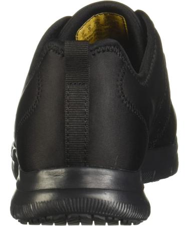 Skechers Women's Ghenter Srelt Work Shoe 8 Black - Comfortable & Slip-Resistant - Buy Online on GoSupps.com