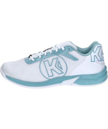 Kempa Unisex Attack Three 2.0 W Game Changer Handball Shoes | Sports Sneakers 38.5 EU | White Aqua - International Shipping Available - Buy Online on GoSupps.com