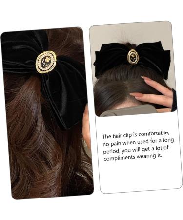 Hohopeti Bowknot Pearl Hair Bow Hair Clips Hair Barrette Hairpin Bow Barrettes Hair Bows for Women Barrettes for Bow Hairpin Barrettes Women Hair Accessories - Buy Online on GoSupps.com