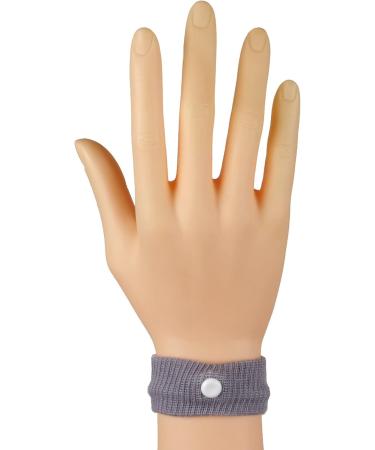 Buy Scarlet Health Acupressure Bands for Nausea & Seasickness - 1 Pair of Adjustable Wrist Straps for Adults & Children - Anti-Nausea Solution in Gray - Buy Online on GoSupps.com