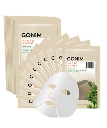 Hydrating Boost Real Deep Mask.Soothing Sheet Hydrating Face Masks for Sensitive Skin.Moist-7 Hyaluronic Acid Complex.Pore Minimizing and Instant Brightening.Korean Skin Care Masks 15 Tablets 3