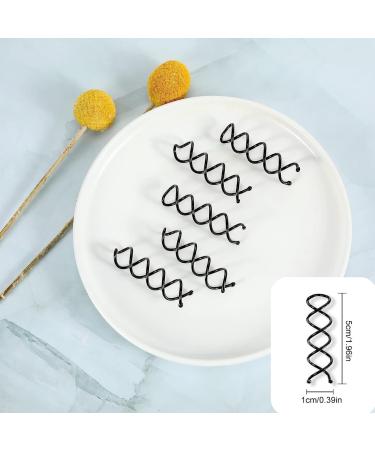 REQAG 16 Pieces Hair Clips Spiral Hair Clips Hair Clip Stick DIY Style - Buy Online on GoSupps.com