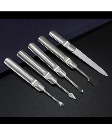POPETPOP Dead Skin Fork Cuticle Trimmer Dead Skin Remover Nail Tools Cuticle Pusher Manicure Tools Removal Fork Gel Remover for Nails Nail Polish Portable medium As Shown - Buy Online on GoSupps.com