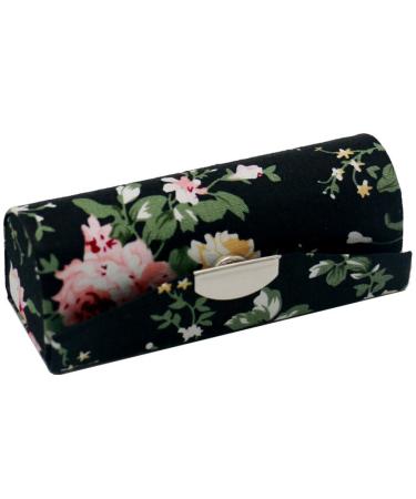 Hanyi 4 Pcs Retro Print Lipstick Case with Mirror | Stylish Lipstick Box for Travel & Storage - Buy Online on GoSupps.com