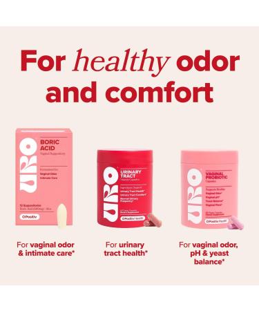 O Positiv URO Urinary Tract Health Supplement for Women 60 Count (Pack of 1) - Urinary Support Vitamins with Pacran Complete Cranberry Extract D-Mannose & Vitamin C - Vegan & Gluten-Free - Buy Online on GoSupps.com