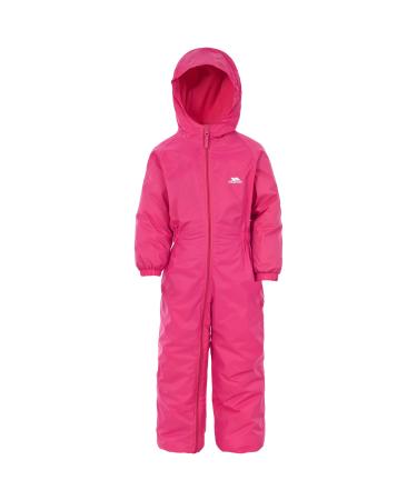 Trespass Kids' Waterproof Drip Drop Outdoor Rain Suit 2-3 Years Gerbera