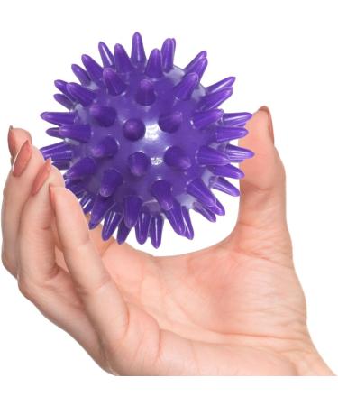 10 Set Spike Massage Balls - Foot & Back Massage - Purple 6cm - International Shipping - Buy Online on GoSupps.com