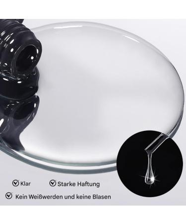 Generisch UV Nail Glue - 8 ml - Odorless - Long-lasting - UV curing gel glue - For beginners and professionals for use in beauty salons for manicures nail care and - Buy Online on GoSupps.com