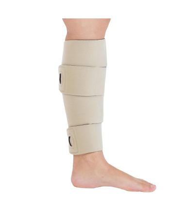 SiennaWrap Compression Wrap for Calf - Contoured Design (Black Medium) | International Shipping Available - Buy Online on GoSupps.com