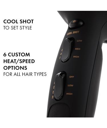 Hot Tools Pro Artist 2100 Ionic Turbo Hair Dryer - Fast Drying Lightweight Design - Buy Online on GoSupps.com
