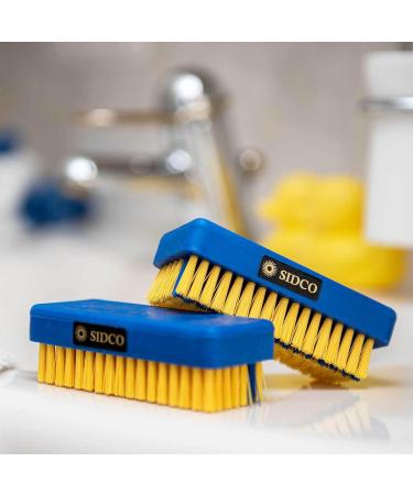 SIDCO Craftsman Nail Brush - Durable Hand Washing Brush for Strong Clean | 1 Piece - Buy Online on GoSupps.com
