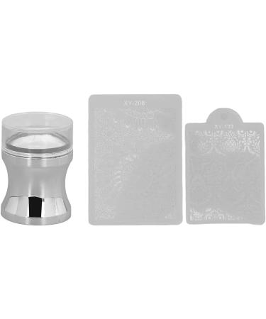 Nail Stamper Silicone Nail Stamper Transparent DIY for Nail Salon for Home - Buy Online on GoSupps.com