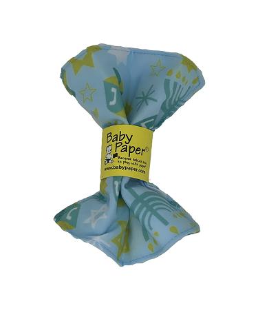Baby Paper Chanukah Print Sensory Crinkle Toy for Babies & Toddlers | Non-Toxic  Washable  Great for Baby Showers