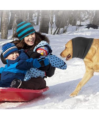 Treonca Quiet Ears 3-Pack Dog Snoods | Ear Covers for Noise | Small Size (Black, Pink, Purple) - Buy Online on GoSupps.com