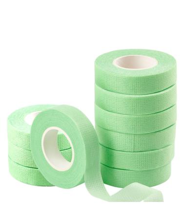 Lunamoon 10 rolls eyelash tape eyelash extension tape eyelash tape isolations micropore lash tape eyelash band for eyelash extensions (green12) - Buy Online on GoSupps.com