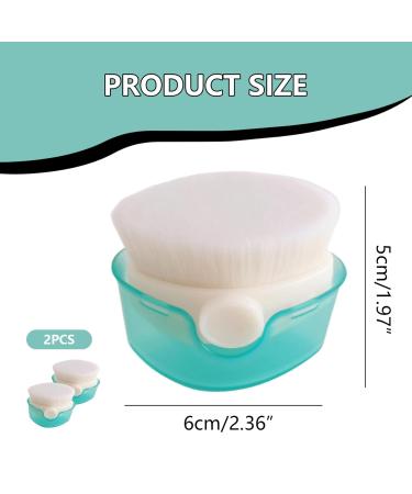 Sunscreen Applicator for Kids - 2 Pack Brush with Cap | Evenly Apply Lotion & Cream | Non-Absorbent Sunblock Tool - Buy Online on GoSupps.com