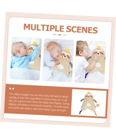 Ibasenice 2-Pack Sleeping Comfort Towels for Babies | Muslin Sucht Towel & Baby Day Blanket | Plush PP Cotton | Ideal Infant Products Against Flat Head Syndrome - Buy Online on GoSupps.com