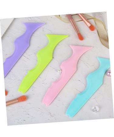 Didiseaon 3pcs Silicone Beauty Ruler Mascara Shield Guard Blue Eyeshadow Lipstick Silicone Eyebrow Aid Massage - Buy Online on GoSupps.com