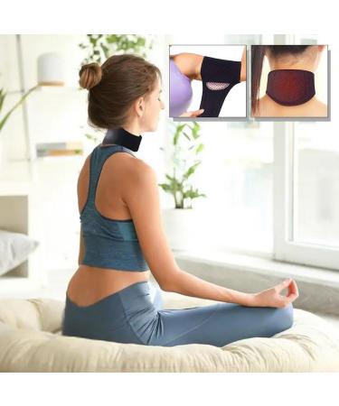 COMIOKE Self-Heating Neck Bandage | Thermal Insulation Collar for Neck Protection | Comfortable Neck Support | Shop Internationally - Buy Online on GoSupps.com