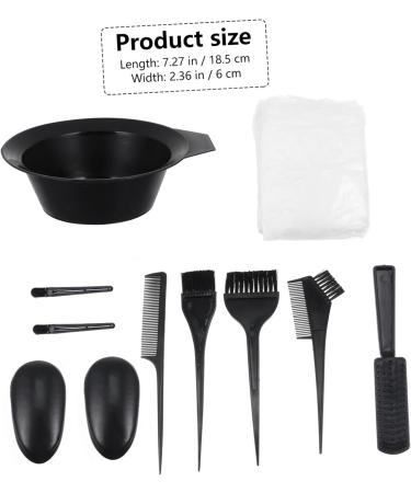 Ipetboom Hair Color Set Tinting Kit Hair Salon Dye Color Hair Teasing Comb Hair Coloring Brush Household Tools Hair Dying Kit Hair Dye Hair Coloring Kit Mix Pp Hairdressing Tool - Buy Online on GoSupps.com