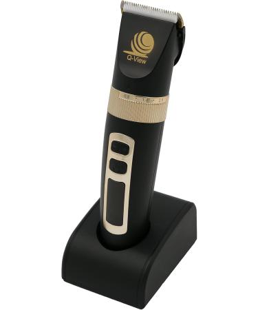 Hair Clippers for Men Cordless Q-View Professional Mens Hair Clippers Hair Trimmer Electric Hair Cutting Kit with LCD Display Charging Dock and 9 Combs for Men Kids and Family - Buy Online on GoSupps.com