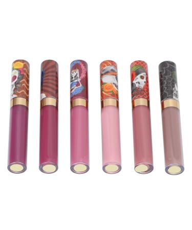 6PCS Matte Nude Lipstick Set - Long-Lasting Waterproof Lip Gloss High Pigment Non-Stick Cup | International Shipping - Buy Online on GoSupps.com