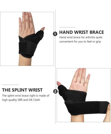 Buy Wristband Hand Thumb Support - Adjustable Wrist Protector & Immobilizer Sleeves for Optimal Comfort | International Shipping - Buy Online on GoSupps.com