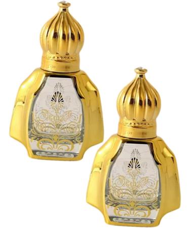 Veemoon 6-Piece Essential Oils Bottle Set - Thai Holy Water Container & Roller Bottles - Travel Glass - 6.5x4cm - Perfect for Aromatherapy & Gifts - Buy Online on GoSupps.com