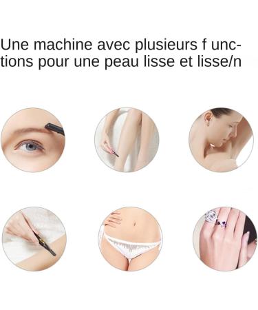 pilateur Sourcils | Rasoir lectrique - Rasoir pilation Corporelle Et Faciale | Pour Jambes Joues Cou Aisselles L vres Menton Bikini Douche Maquillage F te Mariage Femmes - Buy Online on GoSupps.com