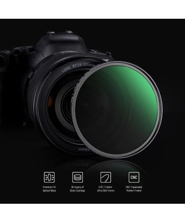 NEEWER 49mm Black Diffusion 1 Filter - Cinematic Mist Dreamy Effect, Ultra Slim & Water Repellent - for Video, Vlog & Portrait Photography - Buy Online on GoSupps.com